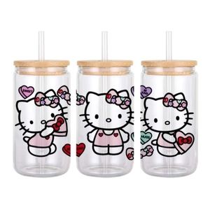 Hello Kitty Glass Can Cup
